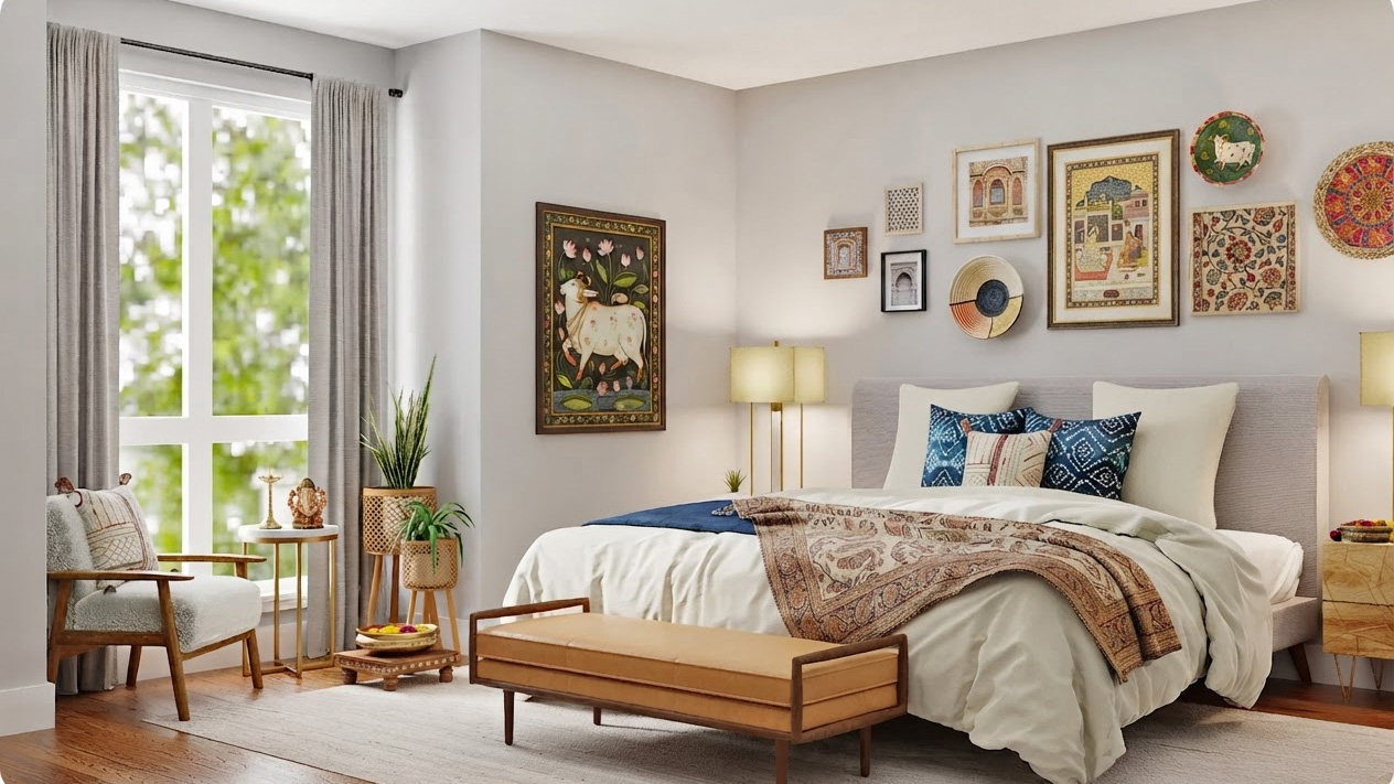 Interior designer discussing a home design