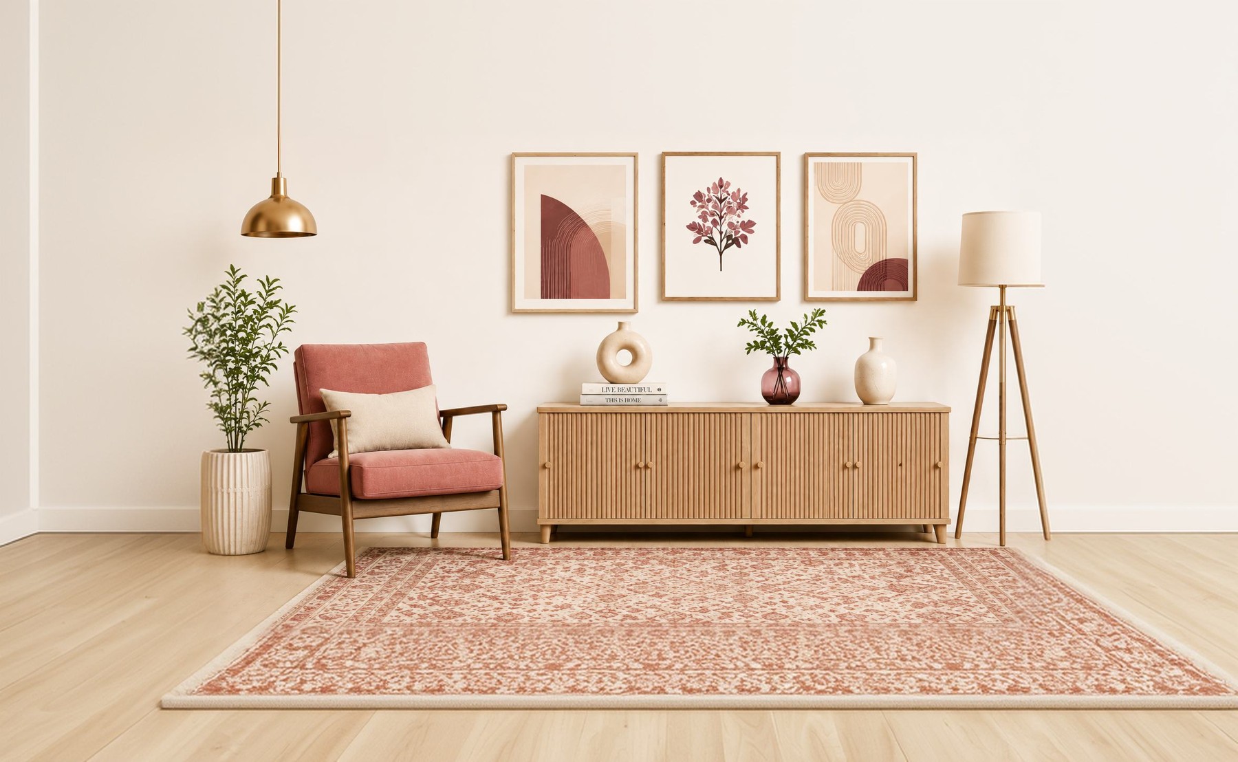A thoughtfully styled home